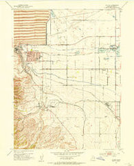 Magna Utah Historical topographic map, 1:24000 scale, 7.5 X 7.5 Minute, Year 1952