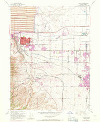 Magna Utah Historical topographic map, 1:24000 scale, 7.5 X 7.5 Minute, Year 1952