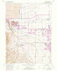 Magna Utah Historical topographic map, 1:24000 scale, 7.5 X 7.5 Minute, Year 1952