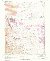 Magna Utah Historical topographic map, 1:24000 scale, 7.5 X 7.5 Minute, Year 1952