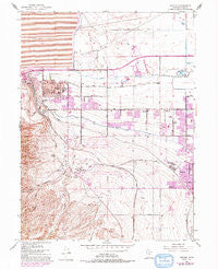 Magna Utah Historical topographic map, 1:24000 scale, 7.5 X 7.5 Minute, Year 1952