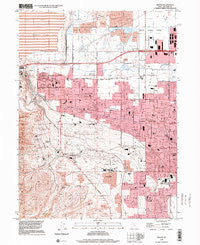 Magna Utah Historical topographic map, 1:24000 scale, 7.5 X 7.5 Minute, Year 1999