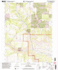 Mahogany Point Utah Historical topographic map, 1:24000 scale, 7.5 X 7.5 Minute, Year 2001