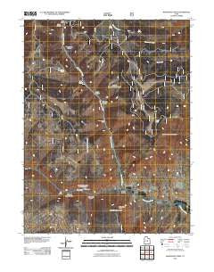 Mahogany Point Utah Historical topographic map, 1:24000 scale, 7.5 X 7.5 Minute, Year 2011