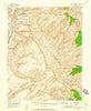 Mancos Mesa Utah Historical topographic map, 1:62500 scale, 15 X 15 Minute, Year 1952