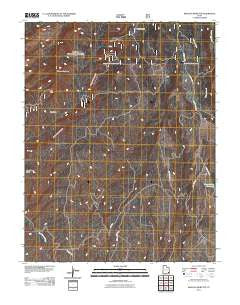 Mancos Jim Butte Utah Historical topographic map, 1:24000 scale, 7.5 X 7.5 Minute, Year 2011