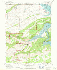 Manila Utah Historical topographic map, 1:24000 scale, 7.5 X 7.5 Minute, Year 1963