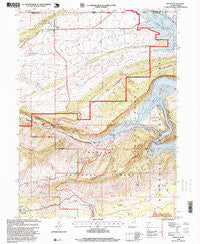 Manila Utah Historical topographic map, 1:24000 scale, 7.5 X 7.5 Minute, Year 1996