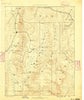 Manti Utah Historical topographic map, 1:250000 scale, 1 X 1 Degree, Year 1885