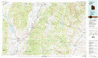 Manti Utah Historical topographic map, 1:100000 scale, 30 X 60 Minute, Year 1981