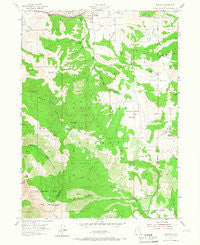 Mantua Utah Historical topographic map, 1:24000 scale, 7.5 X 7.5 Minute, Year 1955