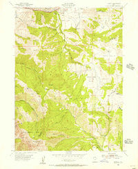 Mantua Utah Historical topographic map, 1:24000 scale, 7.5 X 7.5 Minute, Year 1955