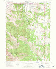 Mantua Utah Historical topographic map, 1:24000 scale, 7.5 X 7.5 Minute, Year 1955