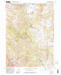Mantua Utah Historical topographic map, 1:24000 scale, 7.5 X 7.5 Minute, Year 1991