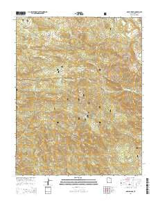 Maple Ridge Utah Current topographic map, 1:24000 scale, 7.5 X 7.5 Minute, Year 2014
