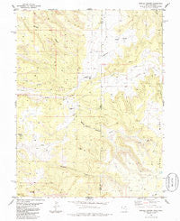 Marble Canyon Utah Historical topographic map, 1:24000 scale, 7.5 X 7.5 Minute, Year 1985