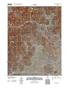Marjum Pass Utah Historical topographic map, 1:24000 scale, 7.5 X 7.5 Minute, Year 2011
