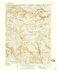Marsh Peak Utah Historical topographic map, 1:125000 scale, 30 X 30 Minute, Year 1906