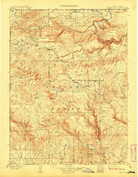 Marsh Peak Utah Historical topographic map, 1:125000 scale, 30 X 30 Minute, Year 1908