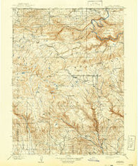 Marsh Peak Utah Historical topographic map, 1:125000 scale, 30 X 30 Minute, Year 1908