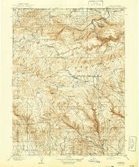 Marsh Peak Utah Historical topographic map, 1:125000 scale, 30 X 30 Minute, Year 1908