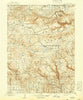 Marsh Peak Utah Historical topographic map, 1:125000 scale, 30 X 30 Minute, Year 1908