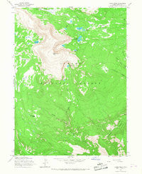 Marsh Peak Utah Historical topographic map, 1:24000 scale, 7.5 X 7.5 Minute, Year 1965