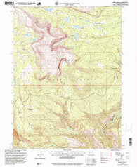 Marsh Peak Utah Historical topographic map, 1:24000 scale, 7.5 X 7.5 Minute, Year 1996