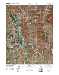 Marysvale Utah Historical topographic map, 1:24000 scale, 7.5 X 7.5 Minute, Year 2011