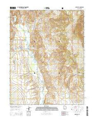 Marysvale Utah Current topographic map, 1:24000 scale, 7.5 X 7.5 Minute, Year 2014