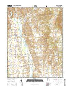 Marysvale Utah Current topographic map, 1:24000 scale, 7.5 X 7.5 Minute, Year 2014