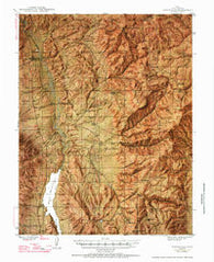 Marysvale Utah Historical topographic map, 1:62500 scale, 15 X 15 Minute, Year 1947