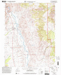 Marysvale Utah Historical topographic map, 1:24000 scale, 7.5 X 7.5 Minute, Year 2001