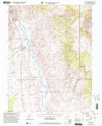 Marysvale Utah Historical topographic map, 1:24000 scale, 7.5 X 7.5 Minute, Year 2001