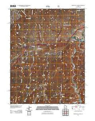 Marysvale Canyon Utah Historical topographic map, 1:24000 scale, 7.5 X 7.5 Minute, Year 2011