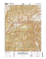 Marysvale Canyon Utah Current topographic map, 1:24000 scale, 7.5 X 7.5 Minute, Year 2014