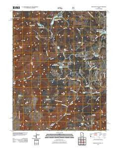 Marysvale Peak Utah Historical topographic map, 1:24000 scale, 7.5 X 7.5 Minute, Year 2011