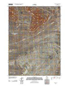 Matlin Utah Historical topographic map, 1:24000 scale, 7.5 X 7.5 Minute, Year 2011
