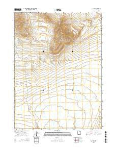 Matlin Utah Current topographic map, 1:24000 scale, 7.5 X 7.5 Minute, Year 2014