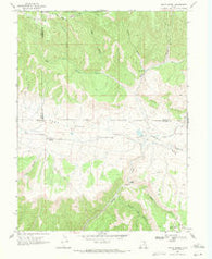 Matts Summit Utah Historical topographic map, 1:24000 scale, 7.5 X 7.5 Minute, Year 1969