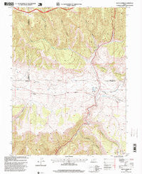 Matts Summit Utah Historical topographic map, 1:24000 scale, 7.5 X 7.5 Minute, Year 1996