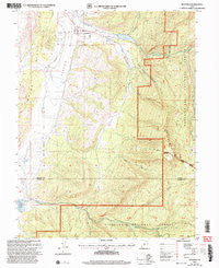 Mayfield Utah Historical topographic map, 1:24000 scale, 7.5 X 7.5 Minute, Year 2001