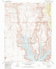 Mazuki Point Utah Historical topographic map, 1:24000 scale, 7.5 X 7.5 Minute, Year 1985