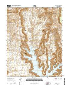 Mazuki Point Utah Current topographic map, 1:24000 scale, 7.5 X 7.5 Minute, Year 2014