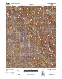 McCracken Spring Utah Historical topographic map, 1:24000 scale, 7.5 X 7.5 Minute, Year 2010
