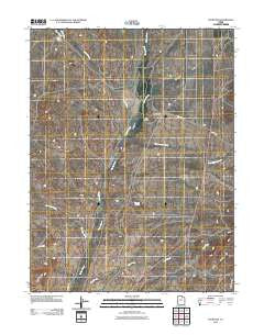 McIntyre Utah Historical topographic map, 1:24000 scale, 7.5 X 7.5 Minute, Year 2010