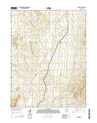 McIntyre Utah Current topographic map, 1:24000 scale, 7.5 X 7.5 Minute, Year 2014