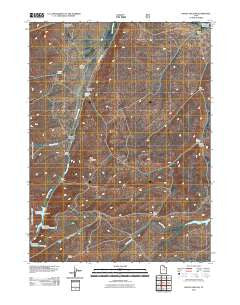 McKay Hollow Utah Historical topographic map, 1:24000 scale, 7.5 X 7.5 Minute, Year 2011