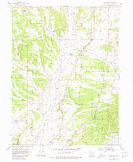 Mc Intyre Utah Historical topographic map, 1:24000 scale, 7.5 X 7.5 Minute, Year 1954