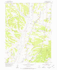 Mc Intyre Utah Historical topographic map, 1:24000 scale, 7.5 X 7.5 Minute, Year 1954